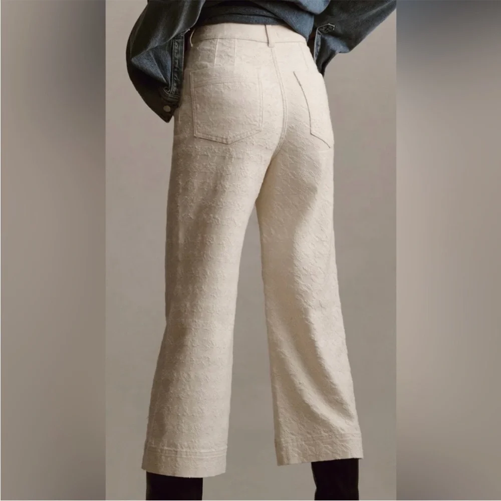 Pilcro Anthropologie the Skipper wide leg pants size 30 - Picture 3 of 6